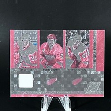 Tomas Tatar/Zetterberg/Lidstrom 2010-11 RED WINGS Zenith Mozaics Materials #8