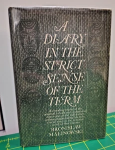 A Diary in the Strict Sense of the Term Bronislaw Malinowski Harcourt 1967 1st E - Picture 1 of 11