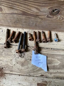 1971 1972 1973 Ford Mustang Mercury 351C 351 Cleveland motor water pump bolt lot - Picture 1 of 11