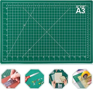 12"x18" Double - Sided Self - Healing Sewing Craft Mat - Picture 1 of 7