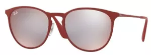 Ray-Ban Erika Metal Bordeaux Sunglasses RB3539-9023B5-54 - Picture 1 of 1