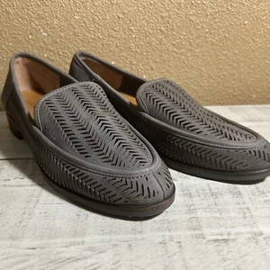 Lucky Brand Camdyn Brown Perforated Women’s Loafers Sz. 6M /36.5 - Picture 1 of 14