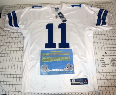 Dallas Cowboys Roy Williams #11 Autographed Jersey NFL REEBOK On Field NEW ~READ - Image 1 of 4
