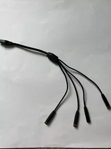 11" Audio Connecter to PC Female Splitter 4 audio octopus computer gamer - Picture 1 of 5