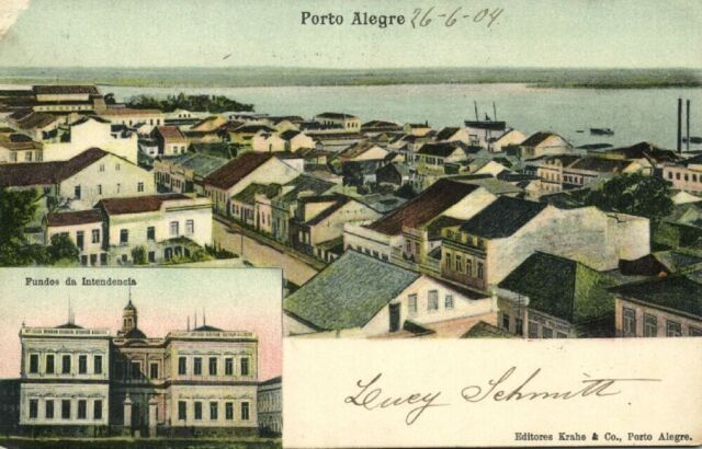 Floresta Porto Alegre RPPC old Brazil Brasil South America 2211074