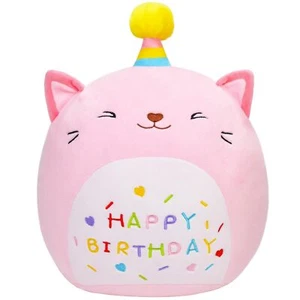 Cat Plush Toy 12 Inch Cute Unicorn Cat Birthday Stuffed Animal Soft Cat Plushie - Picture 1 of 6
