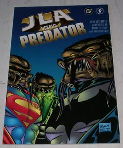 JLA Versus Predator unread 1st print tpb DC 2001 Ostrander Nolan - Picture 1 of 6