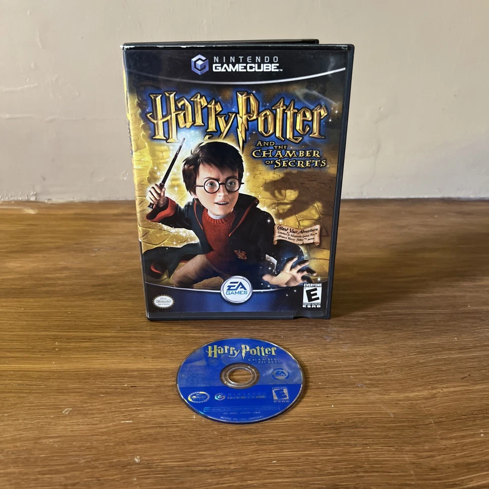 Чехол и диск Nintendo Game Cube Game Harry Potter and the Chamber of Secrets - Изображение 1 из 2