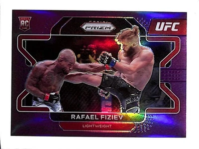 2022 PANINI PRIZM #98 RAFAEL FIZIEV PURPLE PRIZM 76/149 RC - Image 1 of 2