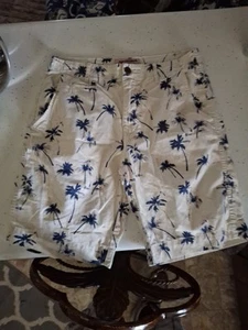Arizona Jean Co. Mens Size 31 Palm Tree Cargo Shorts RN 93677 - Picture 1 of 1