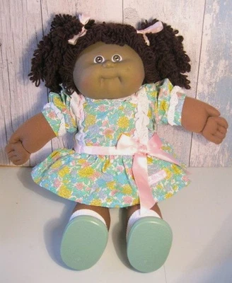 ❤️  Cabbage Patch Kid HM8 Popcorn Hair AA Doll In Complete Outfit - Image 1 of 4