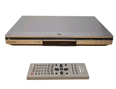 Panasonic DVD-S35 DVD-Player CD-Player Silber Mit Fernbedienung Made İn Slovakia - Bild 1 von 4