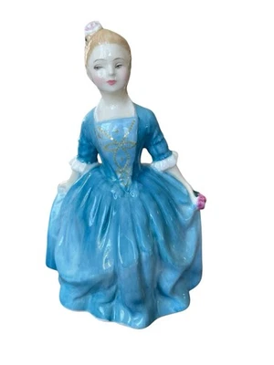 Vtg Royal Doulton Bone China Figurine “A Child from Williamsburg” HN 2154 1963 - Image 1 of 4