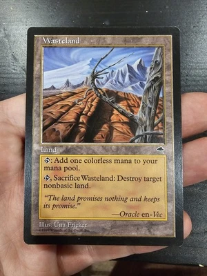 MTG - Wasteland - Tempest - NM - Free Shipping! - Image 1 of 4