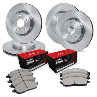 For Porsche 944 83-86 R1 Concepts Front & Rear Brake Kit w Optimum Pads - Image 1 of 2