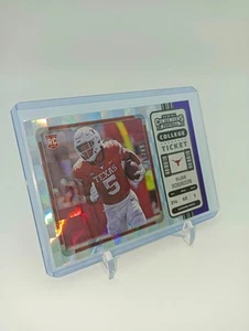 2023 Chronicles Contenders DP Bijan Robinson RC Purple /49 #7 - Bild 1 von 2
