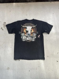 Vintage Wrangler Brand Products 2005 Motorcycle Black Tshirt Size Medium - Picture 1 of 5