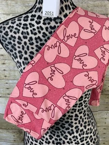 LuLaRoe BRAND NEW OS ONE SIZE Leggings ~ Valentines - Picture 1 of 2