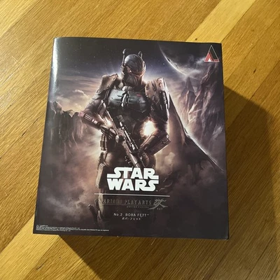 Square Enix Variant Pay Arts Kai Star Wars No. 2 Boba Fett Action Figure Foto 1 de 4