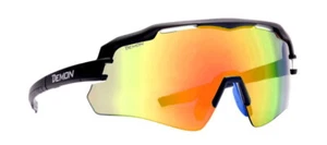 Demon IMPERIAL matt black mirror yellow lenses - Picture 1 of 1