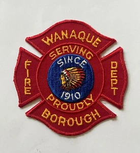 Parche del Departamento de Bomberos del condado de Wanaque, Nueva Jersey - Imagen 1 de 1
