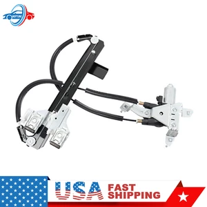 1X Rear Left Side Power Window Regulator w/ Motor For GMC Yukon Tahoe Escalade - Picture 1 of 7