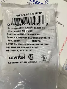 160-13654-SWP Leviton Min BI-PIN Lampholder - Picture 1 of 3