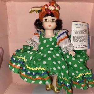 Vintage MADAME ALEXANDER 8 ZOLL BRASILIEN PUPPE 573 IN OVP. - Bild 1 von 5