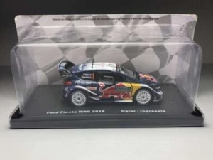 Modellino Statico Ford Fiesta Rally WRC (2018) Auto Colore Blu Scala 1:43 - Foto 1 di 1