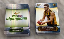 2015 AFL Select Champions Silver Parallel  Cards - Complete The Set