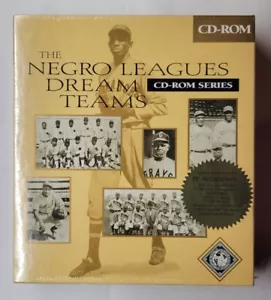 Negro Leagues Dream Team Baseball Educational Big Box PC CD-ROM - Picture 1 of 6