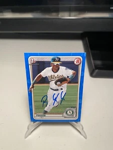 Robert Puason 2020 Bowman Prospects Blue /150 Autographed Signed Bowman Paper!! - Picture 1 of 1