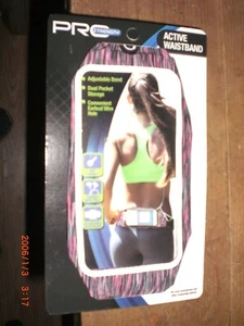PRO STRENGTH ACTIVE WAISTBAND ADJUSTABLE BAND HOLDS PHONE WHEN RUNNING EXERCISE - Zdjęcie 1 z 1