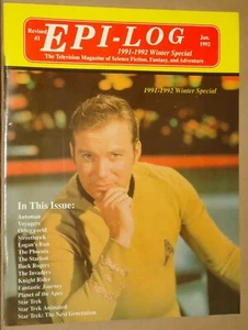 Epi-Log Magazine #1 Revised Jan 1992 Star Trek - Picture 1 of 2