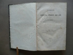 Elementi di Cinematica Applicata alle Arti Giulio Stamperia Reale Torino 1854 - Foto 1 di 6