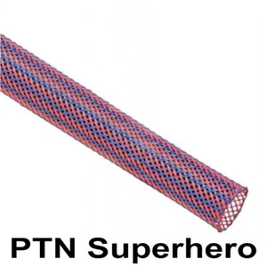 10ft (3m) PTN0.50SH 1/2" (0.5") Superhero PET Braided Expandable Sleeving USA - Picture 1 of 7