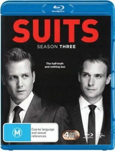 SUITS SEASON 3 All 16 Episodes Bluray Disc New In Stock FAST POST - Picture 1 of 1