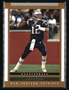 Tom Brady 2003 Topps Draft Picks and Prospects Patriots Card #55