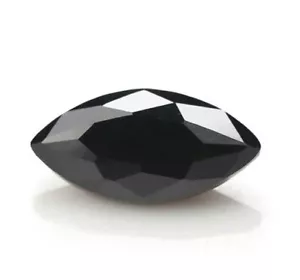 Piedras preciosas sueltas AAA de corte fino marquesa espinela negra sintética para joyería surtida - Imagen 1 de 24