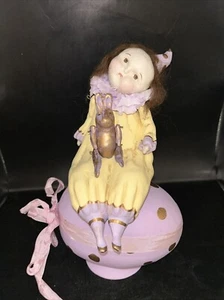 Paper Mache Paulina's Prized Egg Amy Boutique 9 1/4” Tall - Picture 1 of 9