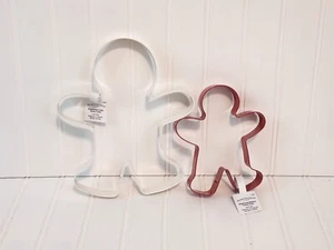 Large Medium Set Gingerbread Man Cookie Cutter Christmas Baking Wondershop 2024 - Picture 1 of 4