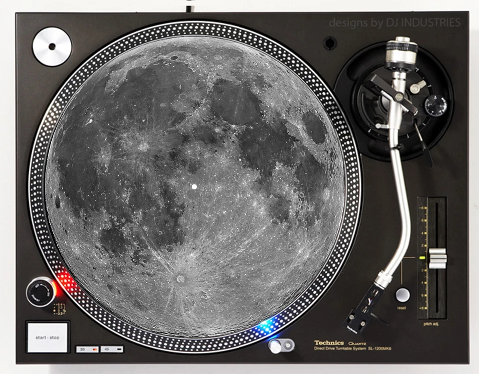 MOON - DJ SLIPMAT 1200's or any turntable, record player - Image 1 of 1