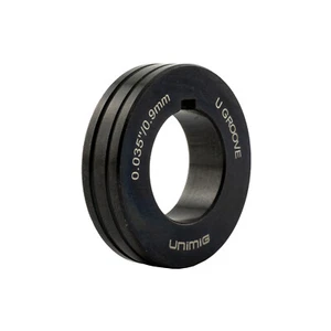 Unimig Roller U Groove 0.9mm and 1.2mm 40mm OD and 22mm ID - Suits KT50 Alloy - Picture 1 of 7
