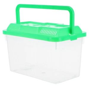 Tragbares Hand-Aquarium, Mini-Aquarium, Reise-Aquarium, Baby-Schildkröten-Tank, - Bild 1 von 12