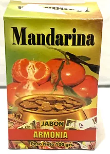 Jabón Esotérico MANDARINA (Mandarín) Jabón Esotérico, Dinero/Dinero, Paz/Paz - Imagen 1 de 2