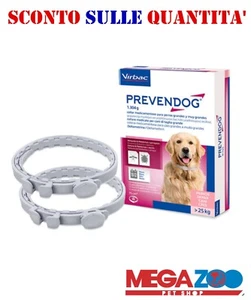 Virbac PREVENDOG 75cm Collare Antiparassitario per Cani - 2 Pezzi - Foto 1 di 1