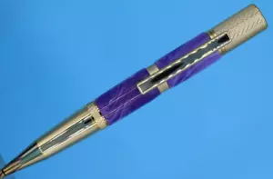 Handgefertigter Pensar Kugelschreiber - Upgrade Gold - kompakt 5" - praktisch elegant - Bild 1 von 5