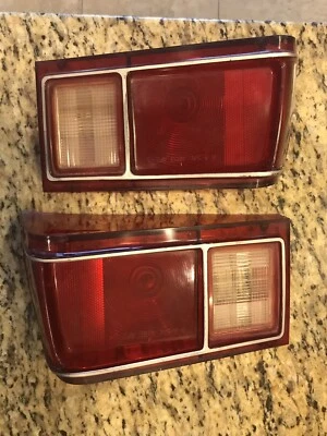 1973-77 AMC Hornet Rear Tailight Lenses Pair Like NOS Condition - Image 1 of 2