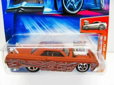 1 NEW Hot Wheels Die Cast Collectible - 1964 Tooned Chevy Impala - 2004b - Image 1 of 4