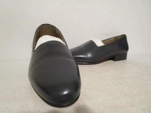 Mocassino a pompa Giorgio Brutini uomo Crawley pelle bambino slip-on blu navy 6,5 BLEMISH - Foto 1 di 5